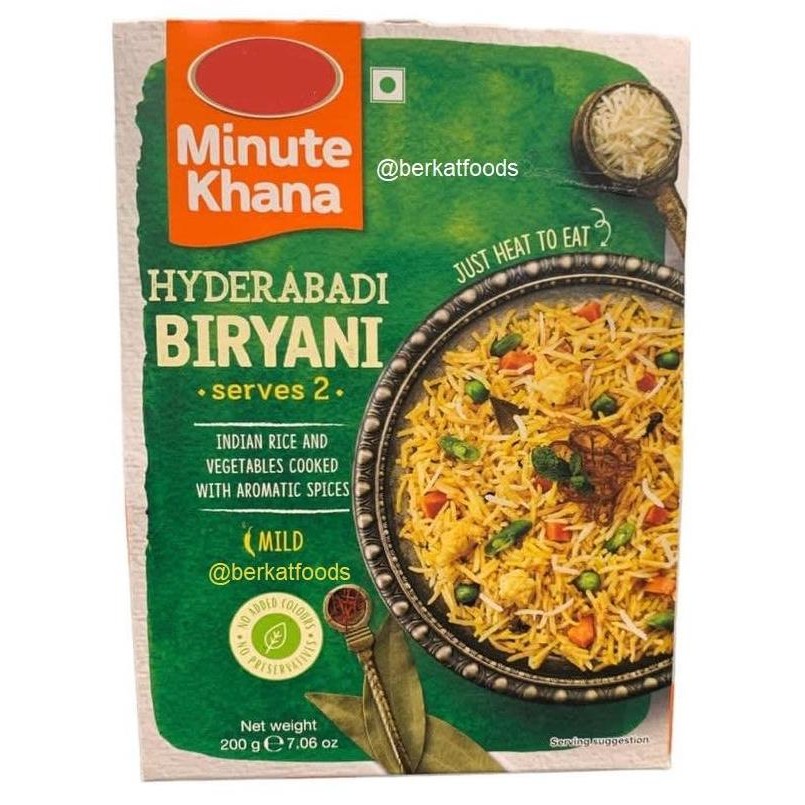 

+++++] Hyderabadi Biryani Yumkeenz Haldiram Ready To Eat / Haldirams Nasi India Siap Saji