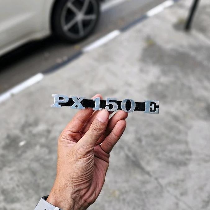 ] Emblem Tepong Vespa Px150E Exclusive Px Model Tempel