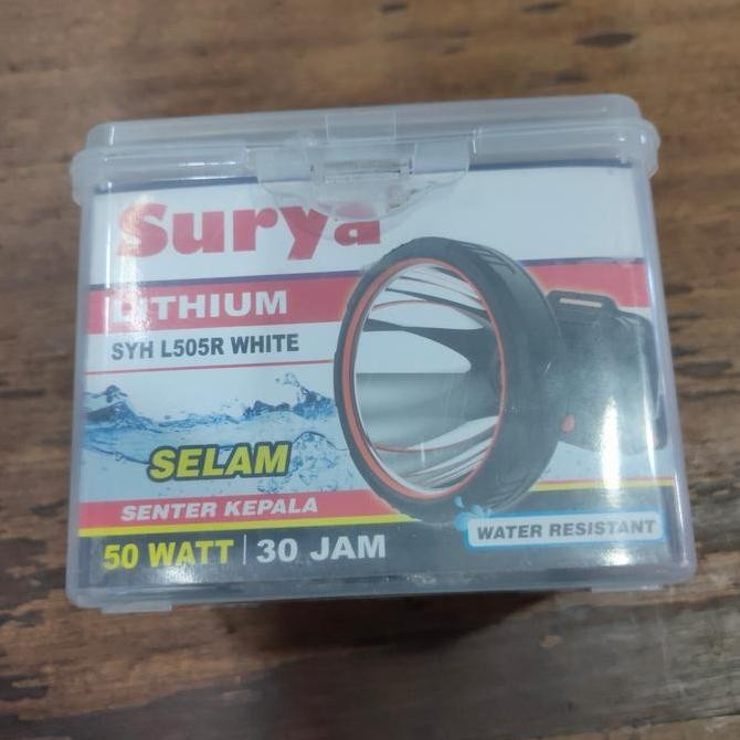 {{{{}}] Senter kepala Surya SYH L505R white