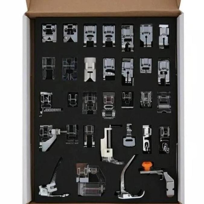 

}}}}}}] TERMURAH | Paket Sepatu Set 32 PCS Untuk Mesin Jahit Portabel