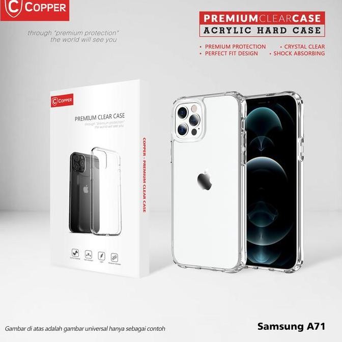 

Samsung A71 - Copper Acrylic Bening / Clear