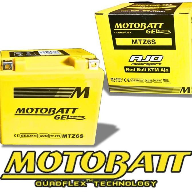 AKI MOTOR HONDA CB 150R CBR 150 CC MOTOBATT MTZ6S