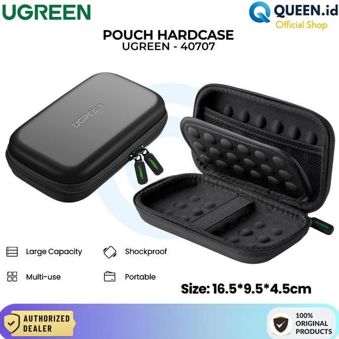 UGREEN Hardcase Storage Organizer Bag Pouch EVA Small Shockproof 40707