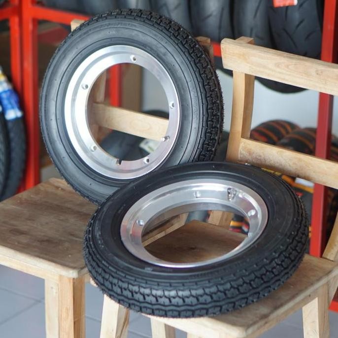 ```````] Paket Velg Tubeless Ring 10 Vespa Px Npx Sprint GS Set Vmax Classic