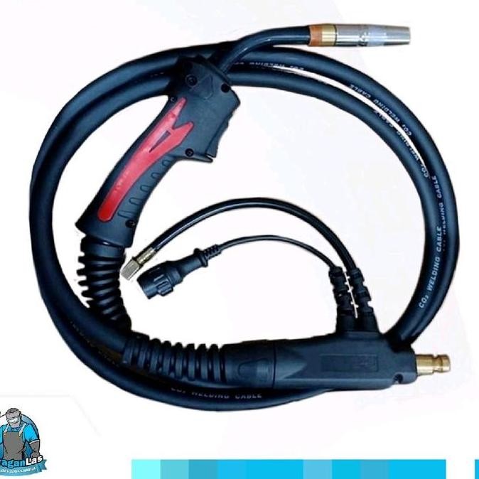Stang Las Co2 Stang Las MIG 350 Amper Model Pana panjang 3 meter