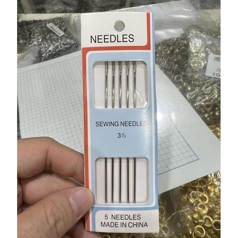 ><><><] Jarum Jahit Tangan Panjang 9cm