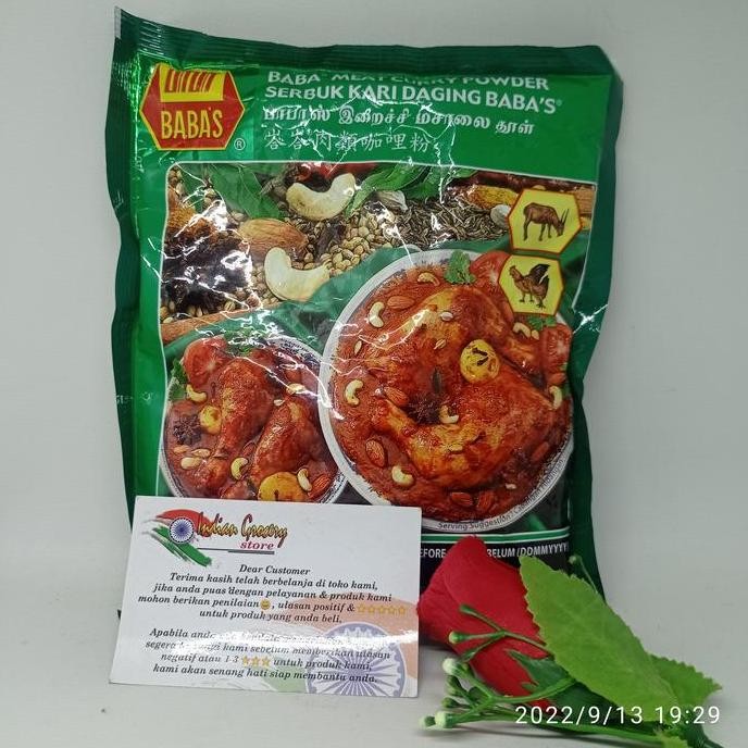 

*$*$*$*$] MEAT CURRY POWDER BABAS 250 GR