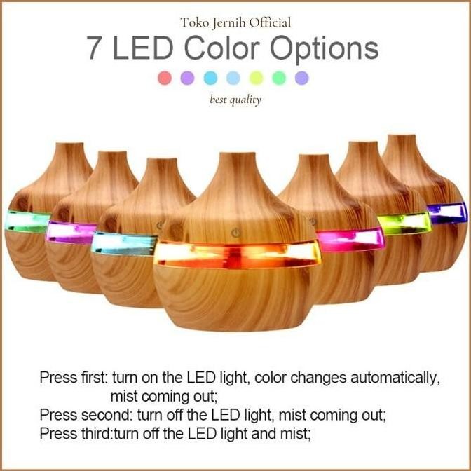 Air Humidifier Alat Pengharum Ruangan Aromaterapi Uap Diffuser Oil