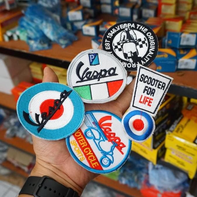 

'+'+'+'+] Patch Bordir Jaket Vespa Variasi