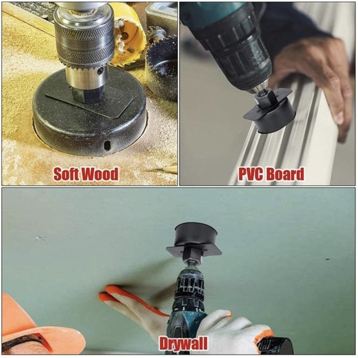 Kodenki Hk202 Hole Saw Kit Set 16Pcs Mata Bor Pelubang Pipa Pvc Kayu Original Dan Terpercaya