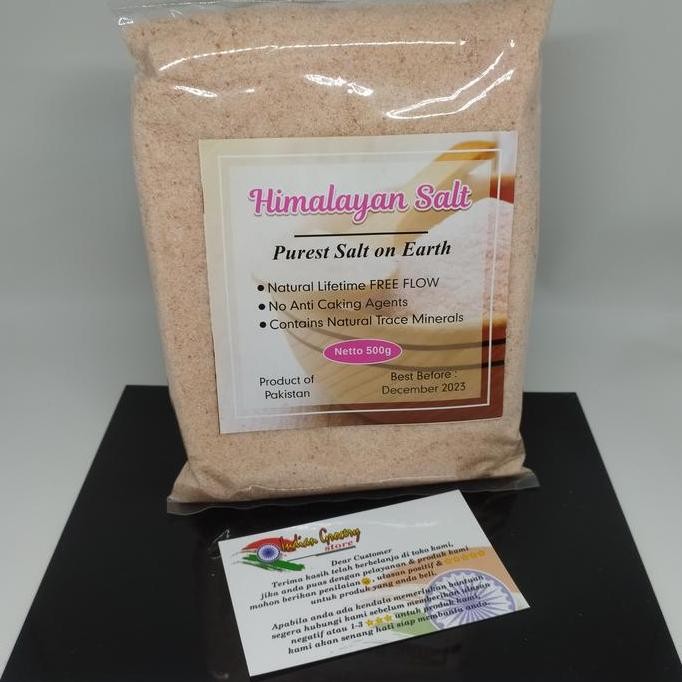 

:>:>:>:>] HIMALAYA SALT / GARAM PINK 500GRAM