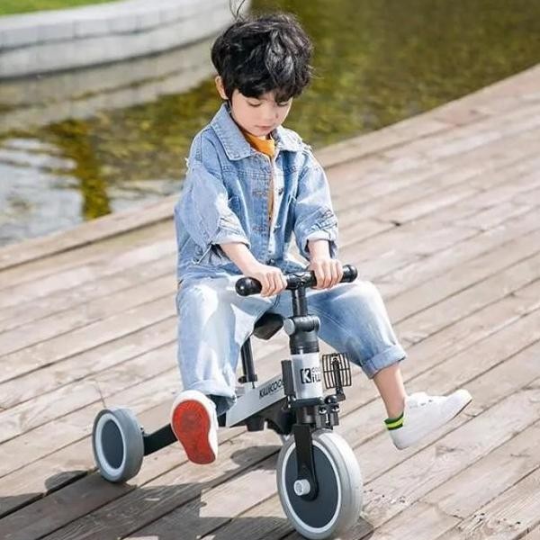 Sepeda Anak Roda 3 Sepeda Mini 3In1 Taxi Balance Bike Push Bike Sepeda
