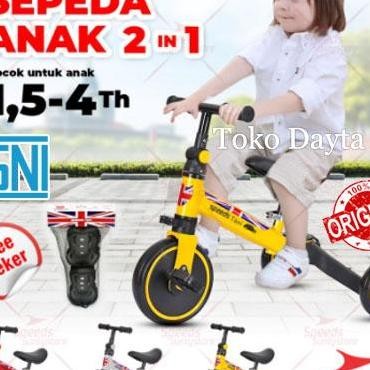 Sepeda Anak Roda 3 Sepeda Mini Anak Speeds Taxi Balance Bike