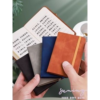 

PU Notebook mini portabel A7 notepad portabel tebal-100 lembar -Miss Art