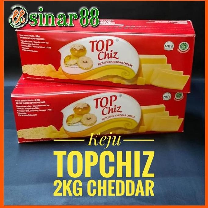 

\\\\\] Keju Top Chiz Cheddar 2kg