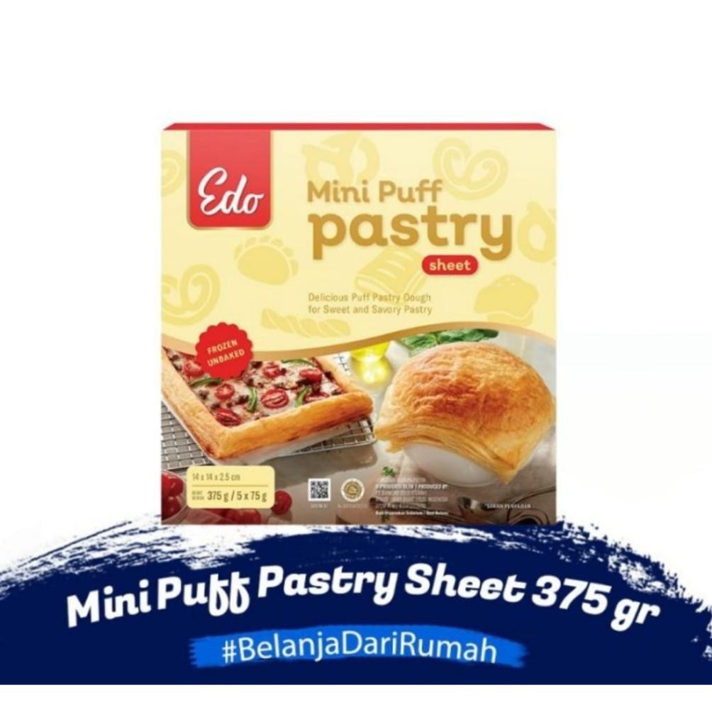 

Promoo!! EDO PUFF PASTRY 375GR