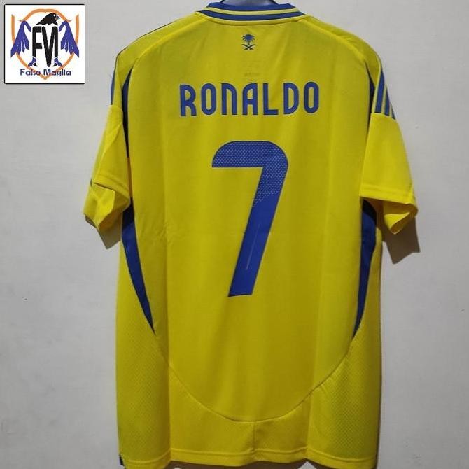TERMURAH - Jersey Al Nassr Home 24/25 #7 RONALDO Stadium Original Murah