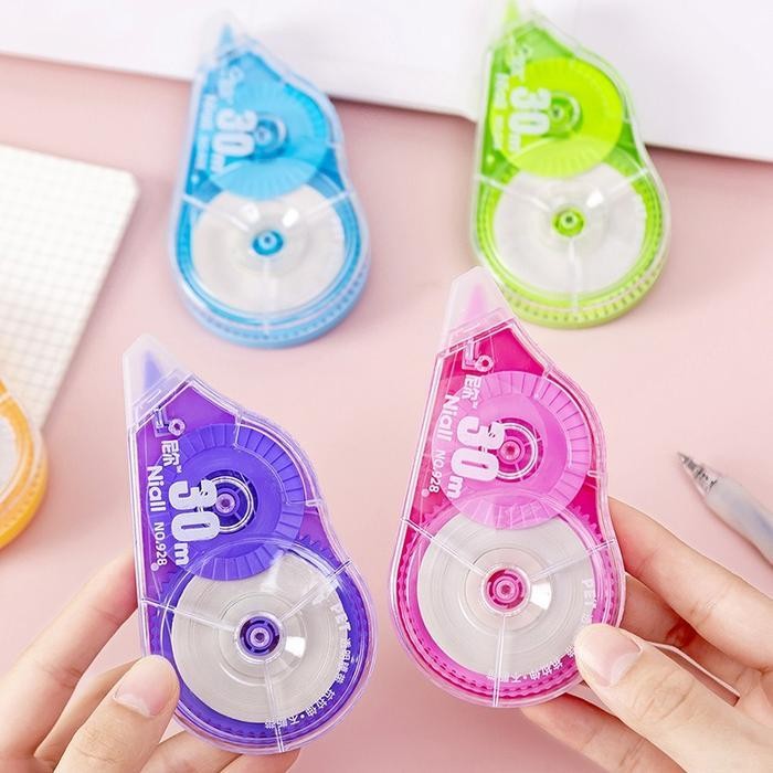 

SWG 6pcs Tipex Tip X Pita Koreksi Pena Correction Tape GanS-ST0453 perlengkapan sekolah