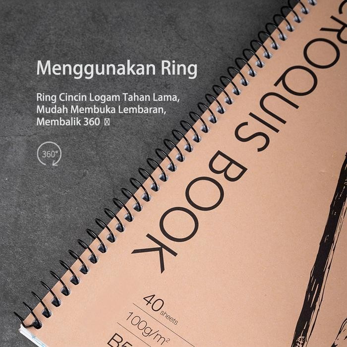 

SWG Buku Catatan Hard Cover DELI 7697 B5 Kertas Papan