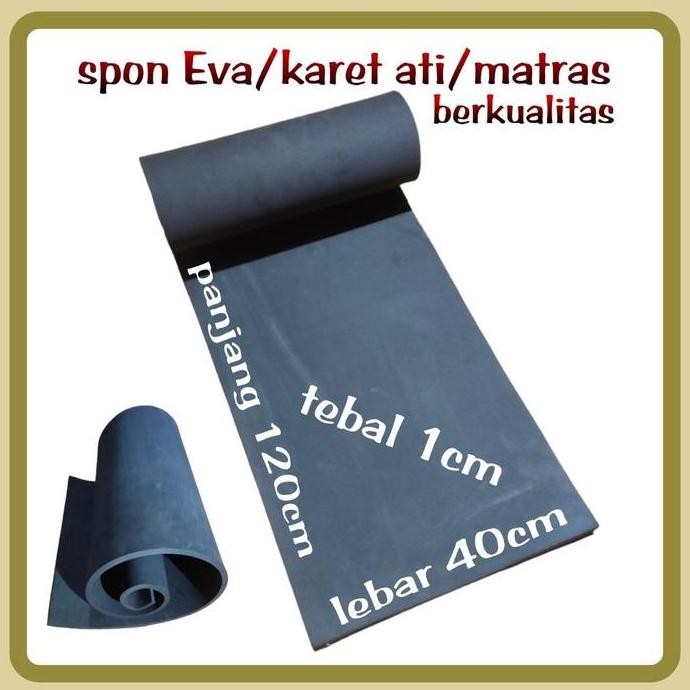 karet ati spon Eva tebal 1cm