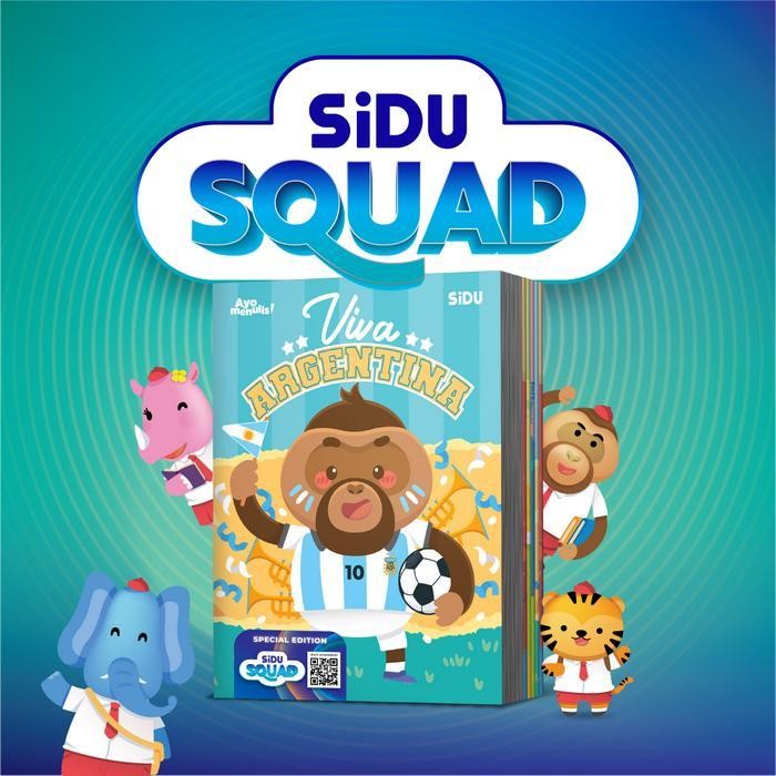 

SWG SiDU Buku Tulis Special Edition "SiDU Squad" 38 Lembar - 10 buku