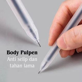 

SWG BISA COD50-100PCS Pulpen Gel Hitam 0.5mm Standard Pena Ujung Lancip Pena Gel Runcing 3 Warna Pulpen Perlengkapan Sekolah - Stationery kapur
