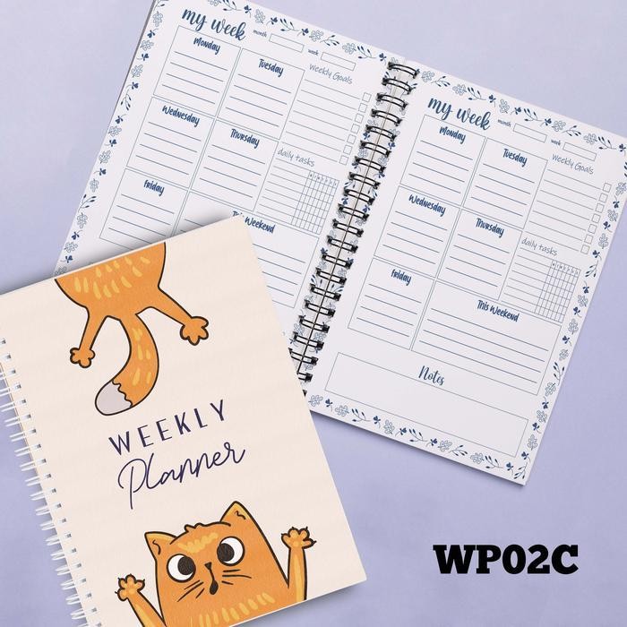 

SWG Artomaringi Buku Weekly Planner BELI 2 Buku GRATIS 1 PEN GEL WP02