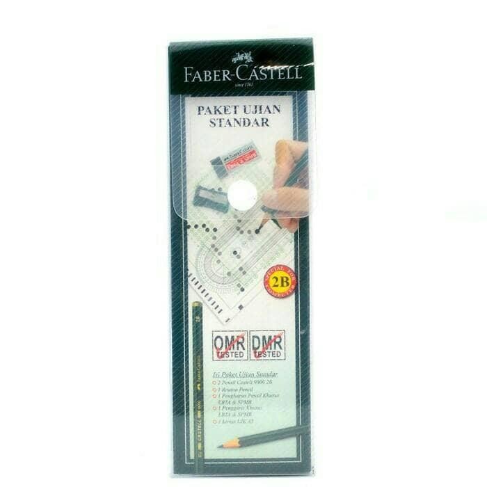 

SWG Paket Standard Alat Tulis Ujian LJK Faber Castell Dijamin Ori
