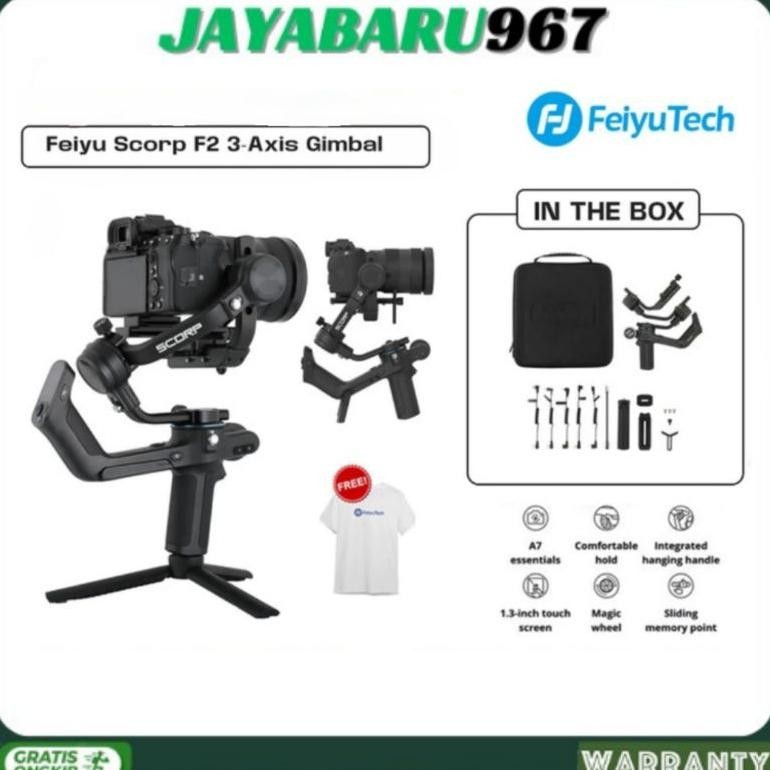 Terlaris Feiyu Tech Scrop F2 F4 Pro 3-Axis Handheld Stabilizer Gimbal