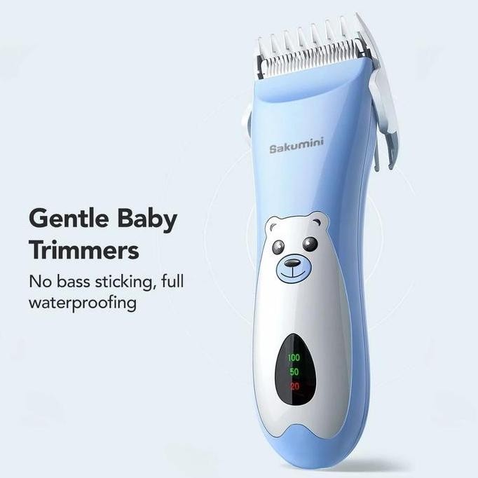 Skm20 Sakumini Baby Hair Clipper Elektrik Alat Mesin Cukur Potong Rambut Bayi Cukuran Gunting Trimme