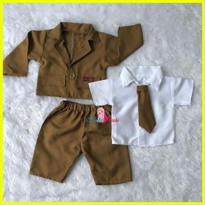 Sale Setelan Jas Hitam Baby Bos, Pengusaha | Tuxedo Bayi | Kostum Properti Foto Newborn