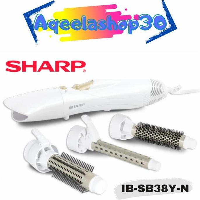 Sharp Hair Styler Ib-Sb38Y-N White 4 In Beauty Styler