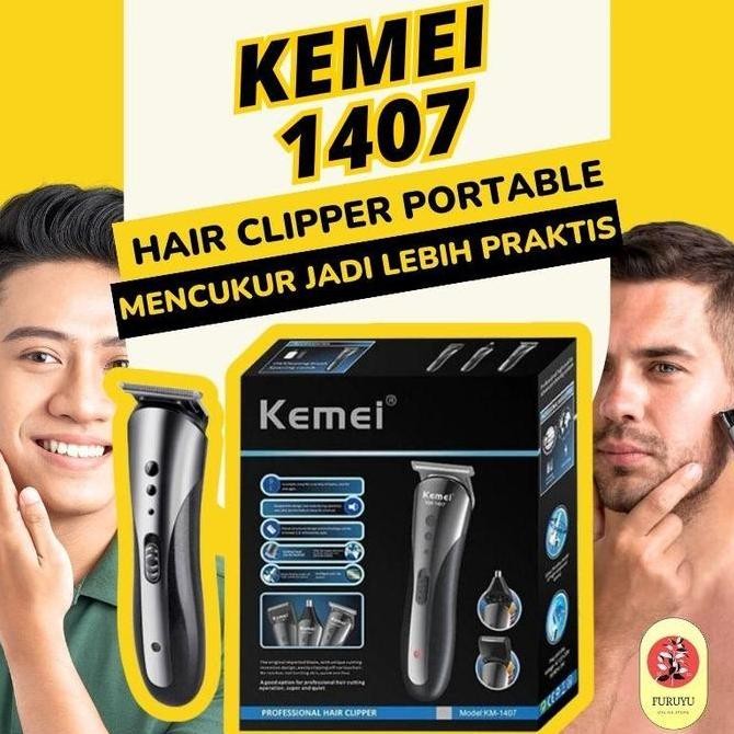 Kemei 1407 Alat Cukur Rambut Kemei Km 1407 Professional Hair Clipper