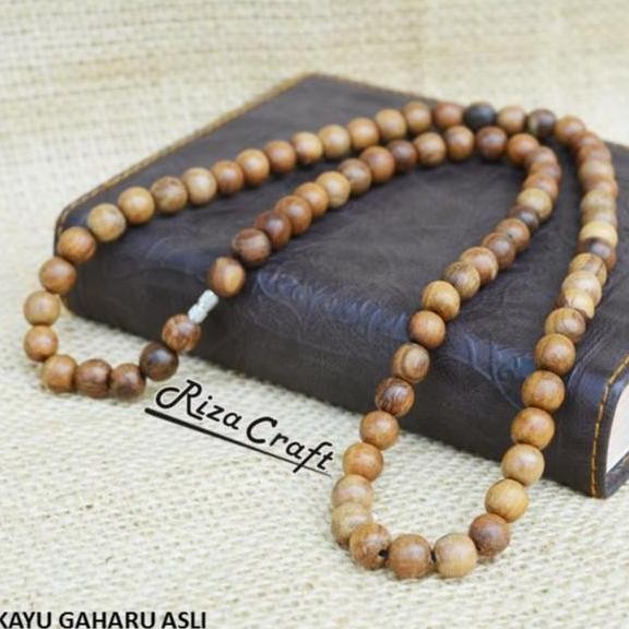 Kalung Kayu Gaharu Buaya Super King Asli Wangi Kalimantan Pria Wanita