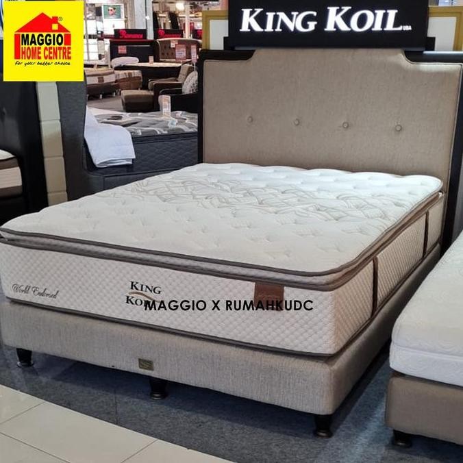 KASUR SPRINGBED KINGKOIL - MATRAS KING KOIL - KASUR KESEHATAN - MATRAS FURNITURE - WORLD ENDORSED - 