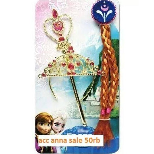 Aksesoris Anak Mainan Anak Rambut Anna Frozen Aksesoris Frozen Jepit