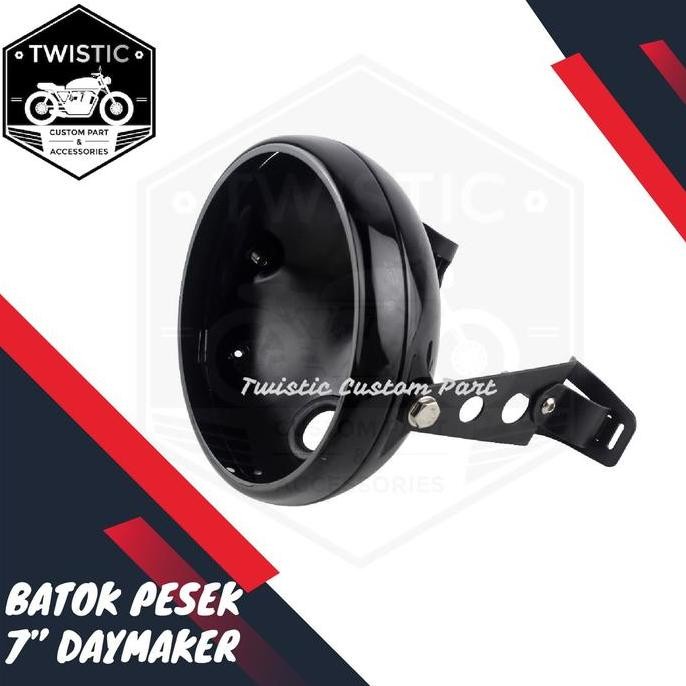 COVER BATOK PESEK LAMPU DAYMAKER 7 INCH MOTOR & BRACKET KUPINGAN ORIGINAL DAN TERPERCAYA