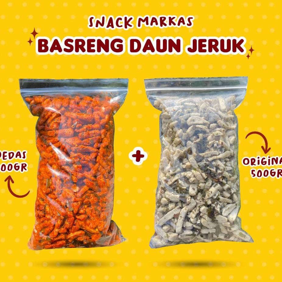 

Basreng Daun Jeruk Pedas 1Kg Viral