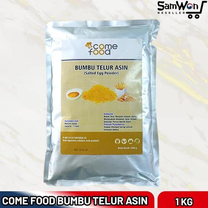 

Produk Baru!! Bumbu Telur Asin Bubuk 1Kg Import Taiwan Salted Egg Seasoning Powder