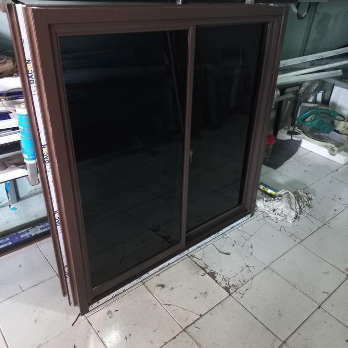 Kusen Jendela Kaca Alumunium Ornamen Sleding Original Dan Terpercaya
