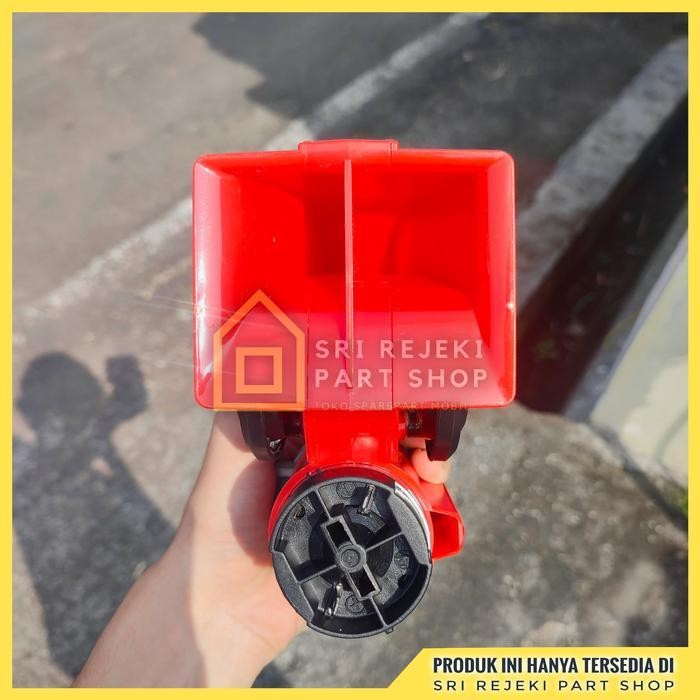 Klakson Angin Nautilus Dinamo 12 - 24 Volt Suara Kapal Untuk Mobil Pick Up Dan Truck - Kelakson Stab