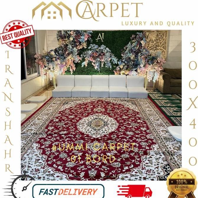 Karpet permadani iranshahr 300x400 motif semi turki turkey permadani