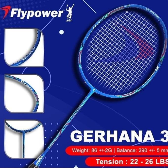 RAKET BADMINTON FLYPOWER ELANG/CENDRAWASIH & GERHANA