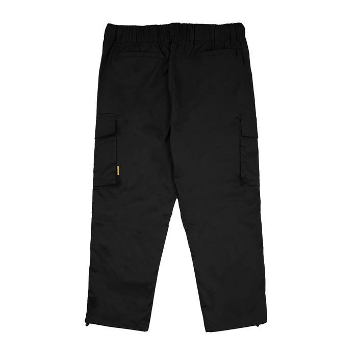 ZCS House of Smith Cargo Wide Pants Talon Cargo Black Wide Pants - Celana Cargo Panjang Pria