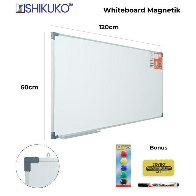 

Papan Tulis - Whiteboard Magnet - Papan tulis magnet 60 x 120 HI