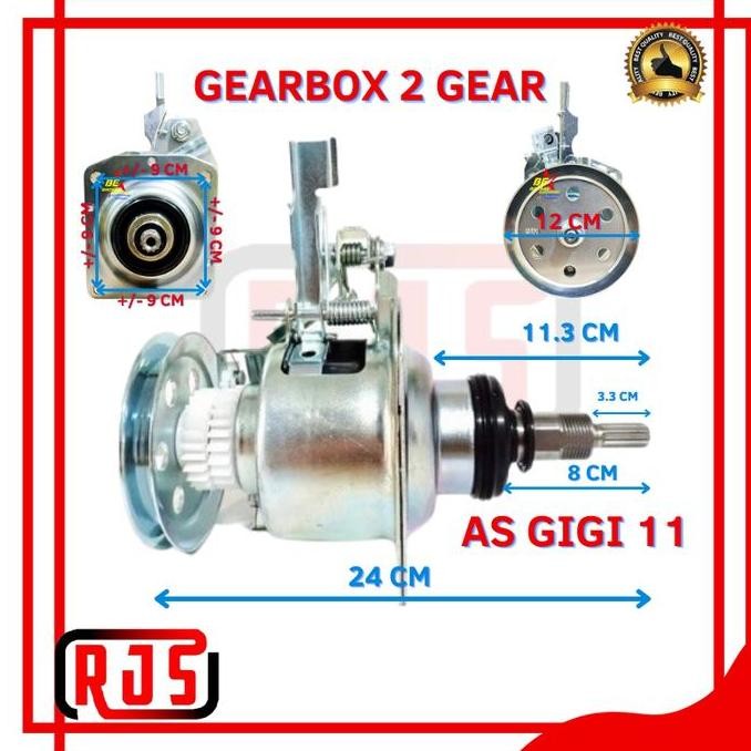 Gearbox Mesin Cuci 1 Tabung LG Fuzzy Logic WF-L100TC TERBARU