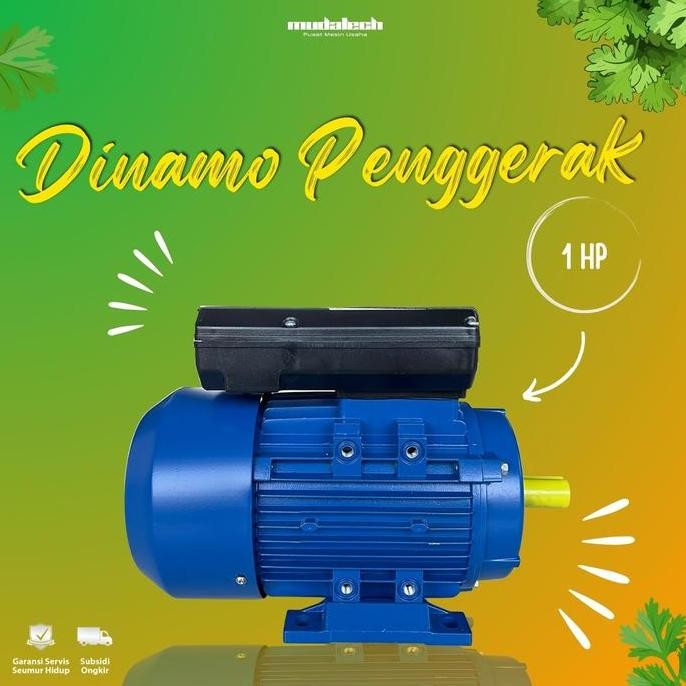 Dinamo Penggerak 1 Hp 1.400 Rpm