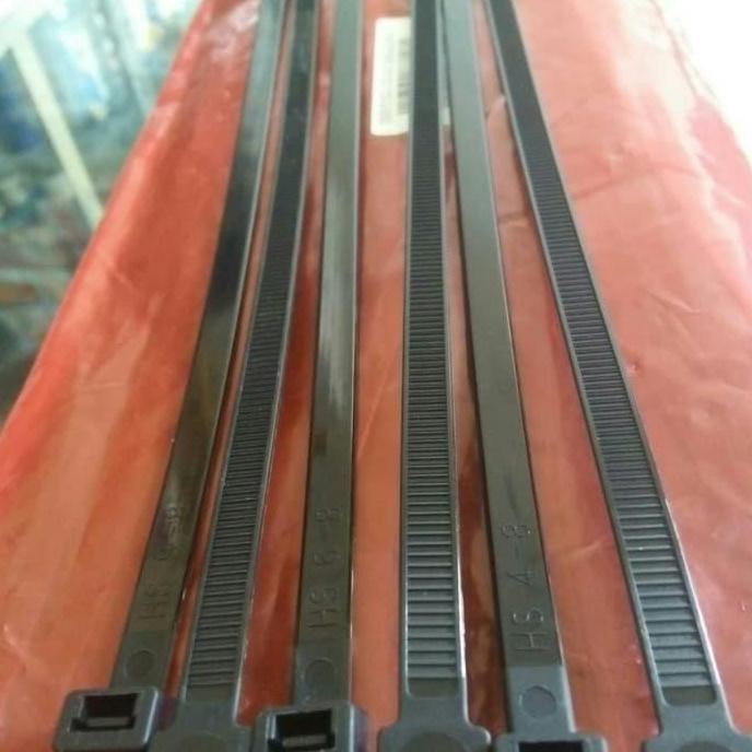 

Kabel Ties/Cable Tie CV-300 x 7,6mm Isi 100pcs FORT Hitam/Putih
