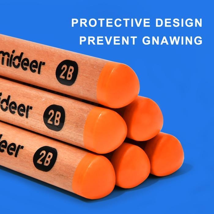 

Sp Mideer Thick Triangular Pencil Pensil Kayu Segitiga Alat Tulis Anak 2+