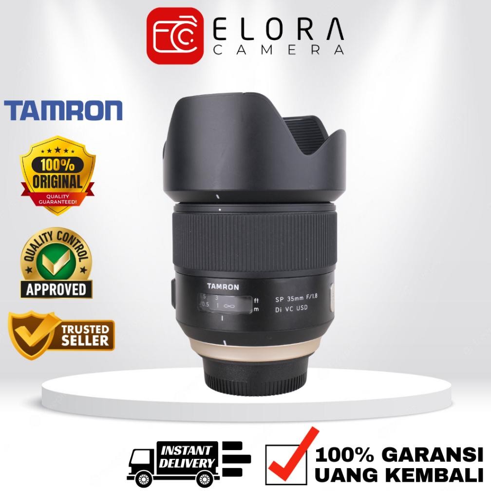 Terlaris Tamron Sp 35Mm F1.8 Di Vc Usd For Nikon / Lensa Tamron Sp 35 Mm F 1.8 Di Vc Usd For Nikon